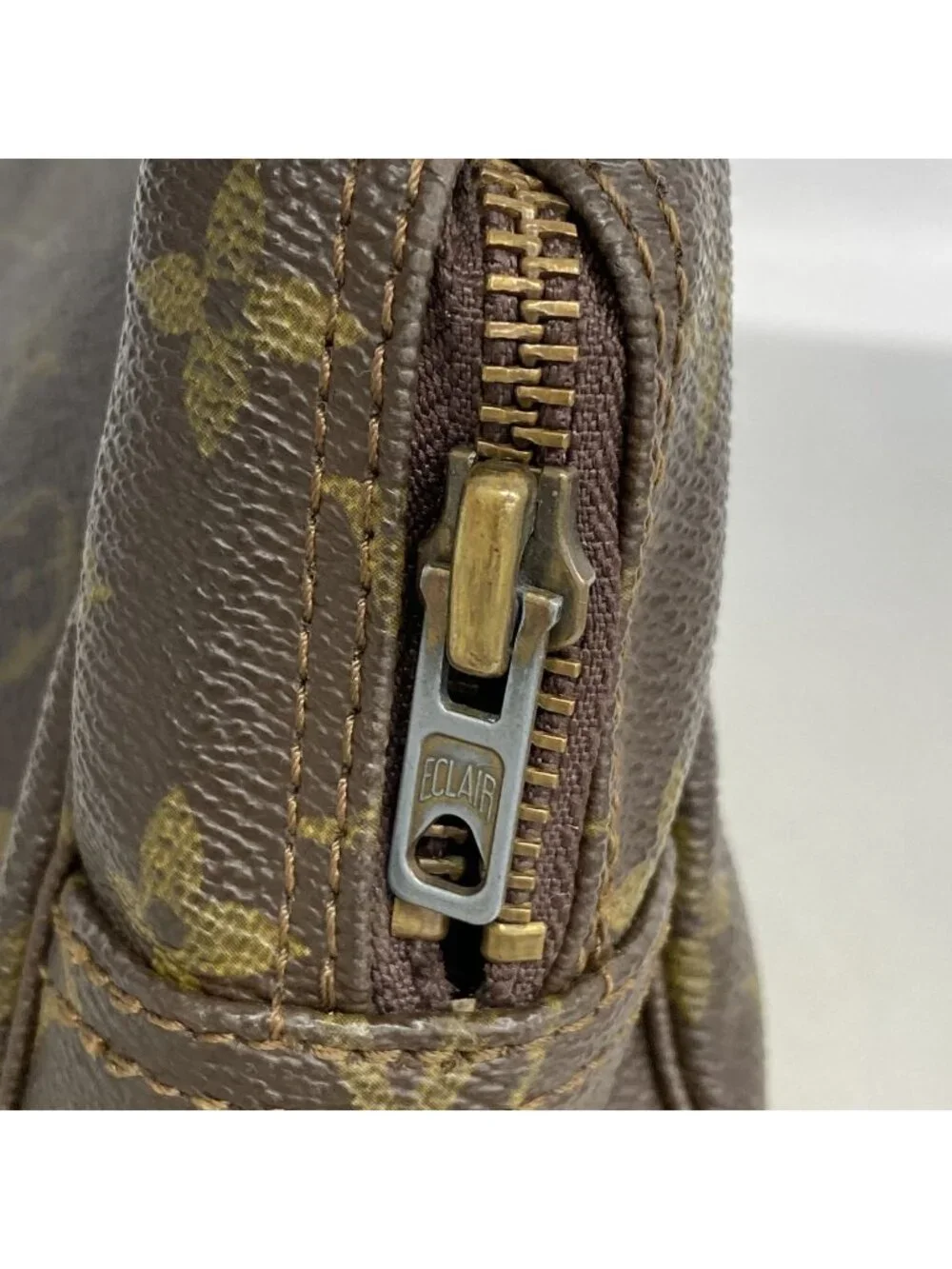 Louis Vuitton Pouch Monogram Trousse Toilet 28 Brown